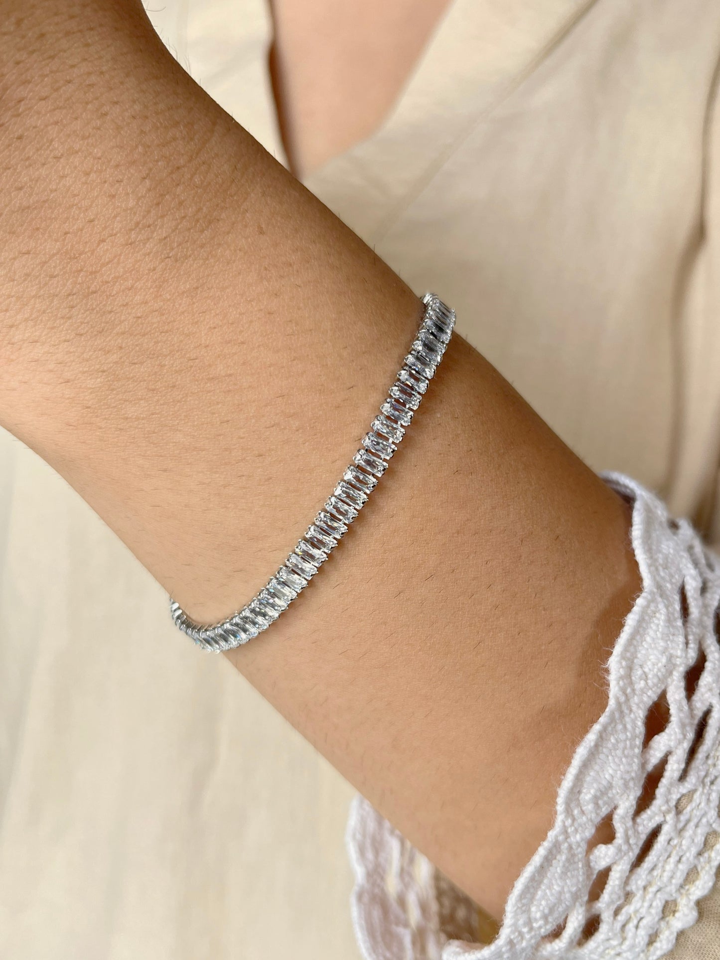 Celestia Link Tennis Bracelet