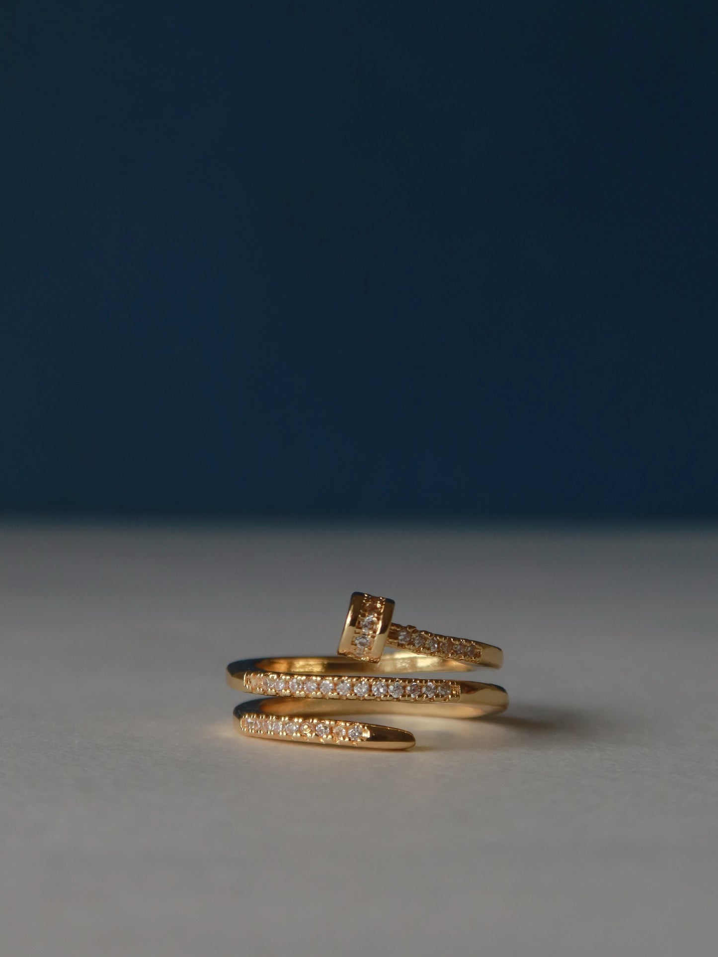 Serpent Pavé Wrap