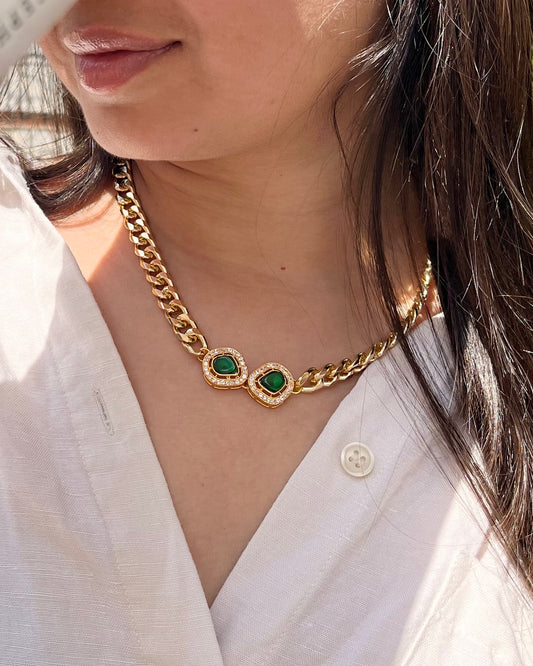 Aureme Emerald Collar