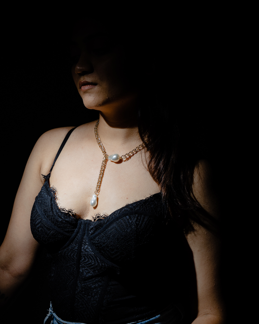 The Elara Y-Drop Necklace