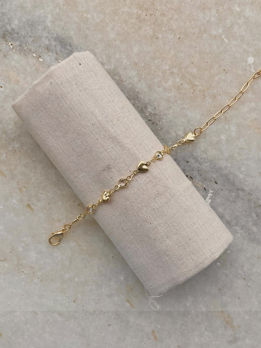 Liora Heartline Bracelet