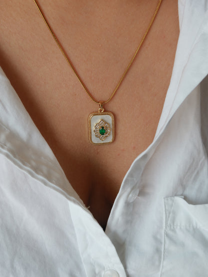 Emerald Garden Charm