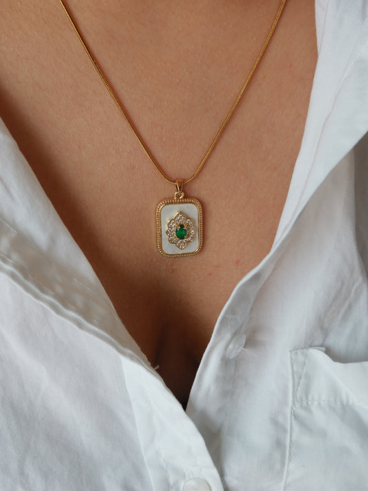 Emerald Garden Charm