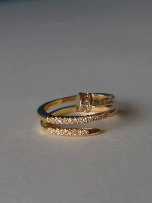 Serpent Pavé Wrap