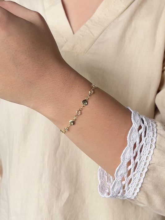 Liora Heartline Bracelet